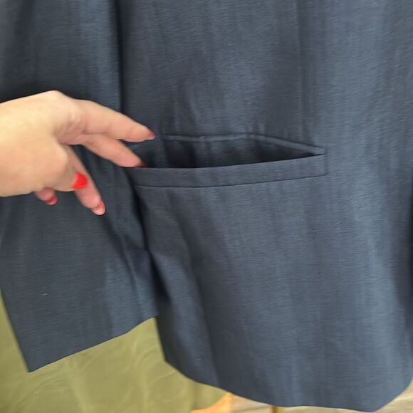 Versace Classic 100% rayon Men's Blue/gray Blazer, R50 - Picture 5 of 12